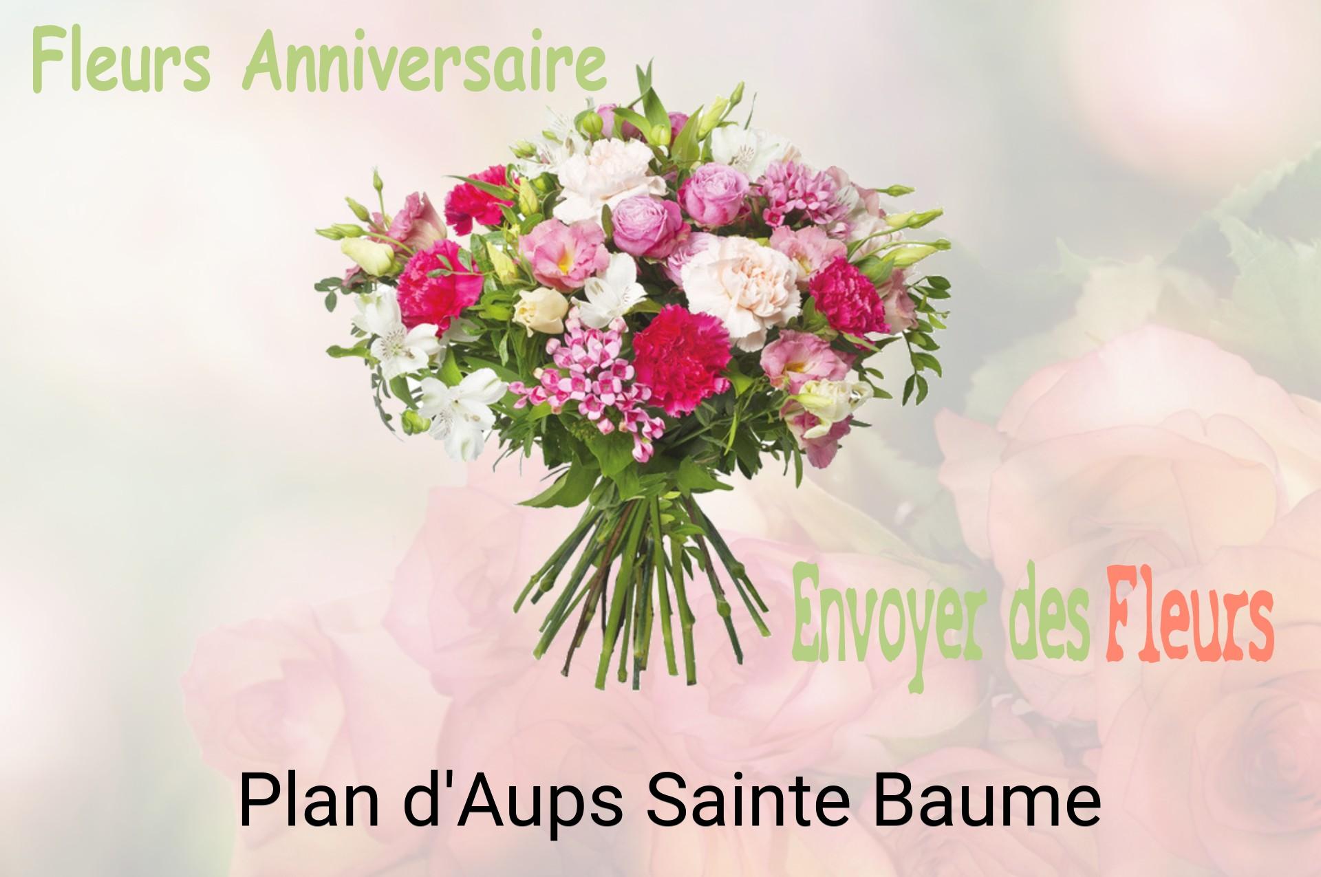 Bouquet de fleurs d’anniversaire livré à Plan-d'Aups-Sainte-Baume